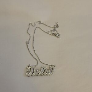 14K White Gold Necklace